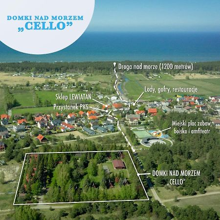 Domki Nad Morzem Cello Ostrowo  Exterior foto